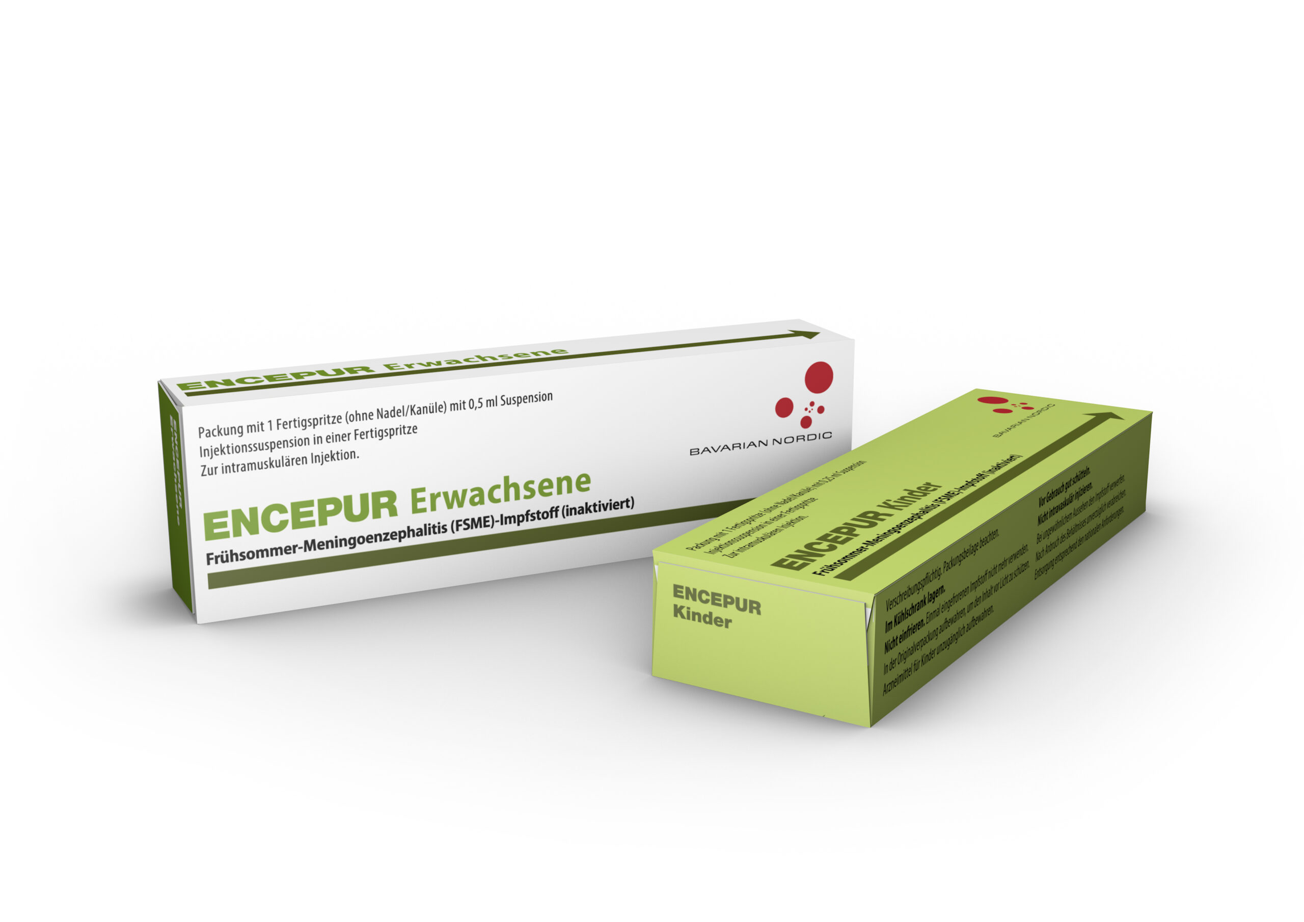 Packshot des Impfstoffes Encepur.